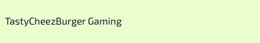 TastyCheezBurger Gaming